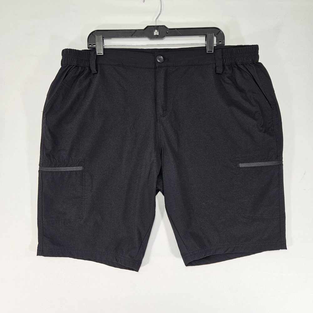 Women's‎ Willit Black Nylon Spandex Shorts Stretch Size XXL